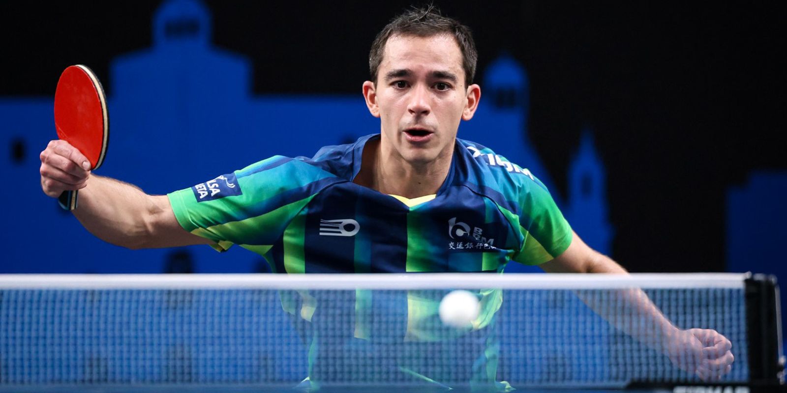 Calderano vence Franziska e encara Félix Lebrun nas quartas