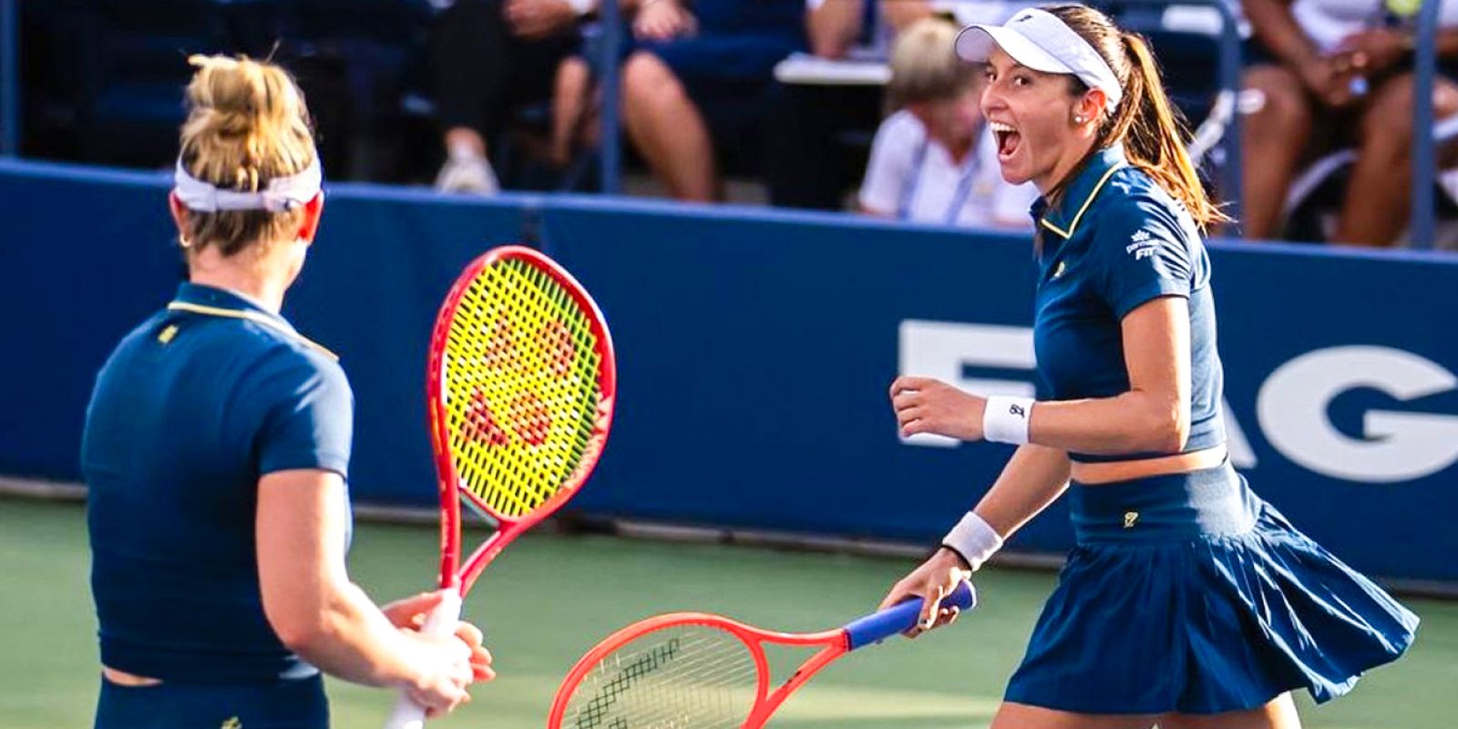 Stefani e Dabrowski batem Gleason/Eikeri e avançam em Wuhan